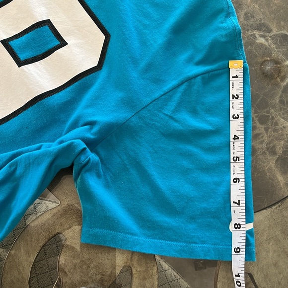 Nike Blue Short Sleeve Tee with White and Black Accents - Picture 7 of 8